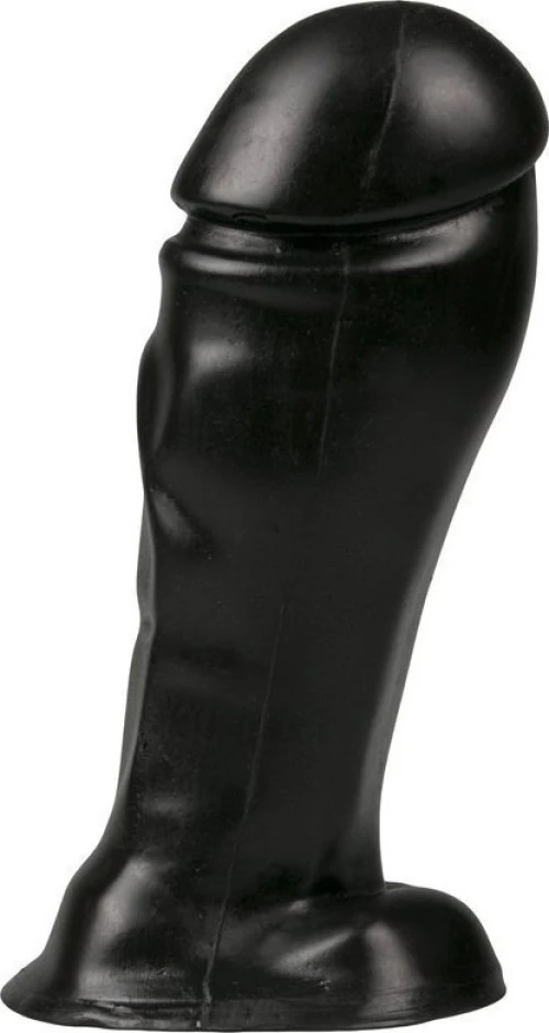 All Black Dildo 22cm Black AB48