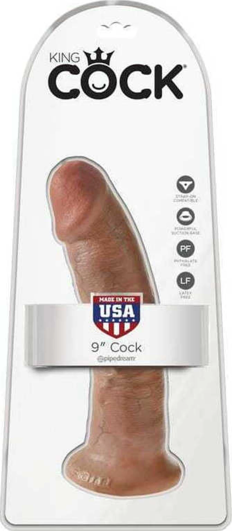 Pipedream King Cock 23cm Tan
