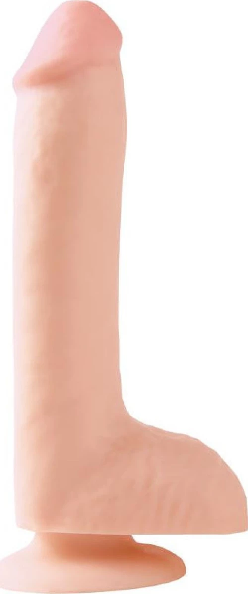 Pipedream Basix Rubber Works Suction Cup Dong 20cm Flesh