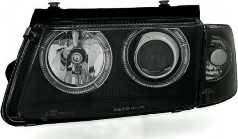 Dectane Μπροστινά Φανάρια Angel Eyes για Volkswagen Passat 3Β/B5 (1997-2000)