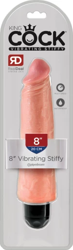 Pipedream King Cock Vibrating Stiffy 20cm Flesh