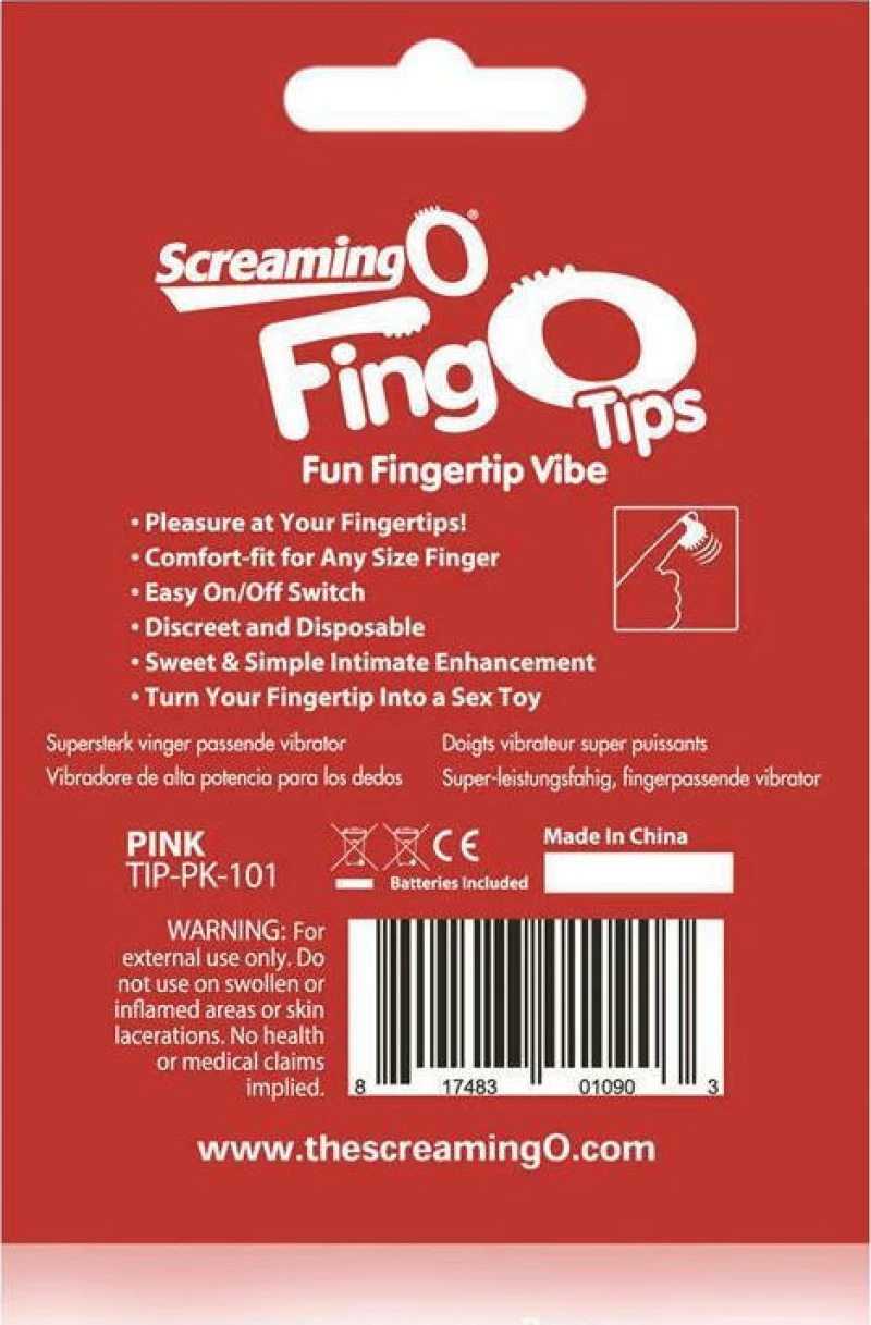 Screaming O Fing O Tips Pink