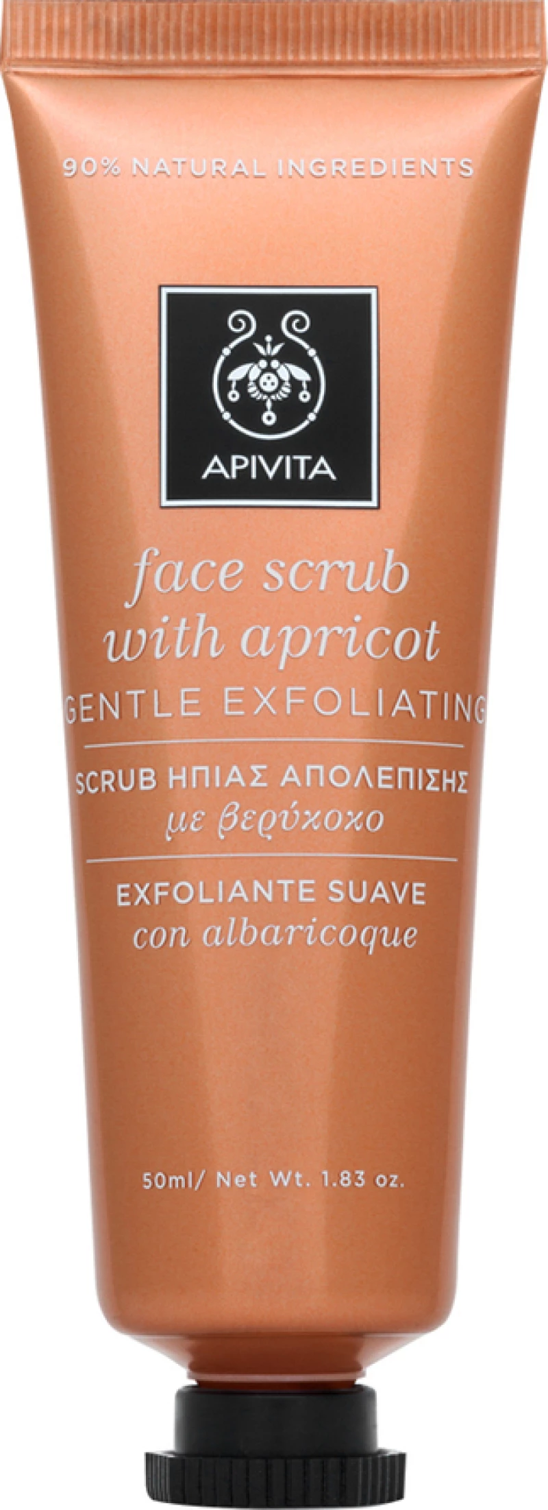 Apivita Face Scrub Ήπιας Απολέπισης με Βερίκοκο 50ml