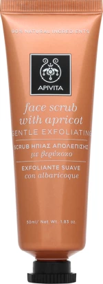 Apivita Face Scrub Ήπιας Απολέπισης με Βερίκοκο 50ml