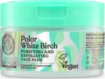 Natura Siberica Bereza White Brich Purifying & Exfoliating Face Pads 20τμχ