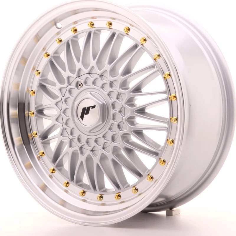 Japan Racing Wheels JR9 18x8 ET40 (5x112/114) Silver/Machined Lip