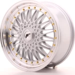 Japan Racing Wheels JR9 18x8 ET40 (5x112/114) Silver/Machined Lip