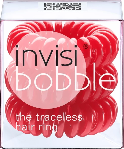 Invisibobble Permanent Collection 3τμχ Raspberry Red
