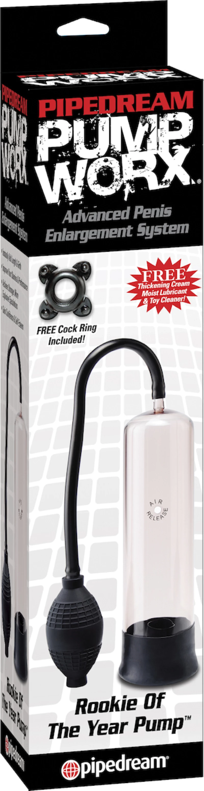 Pipedream Pump Worx Rookie of the Year Pump 19cm Black