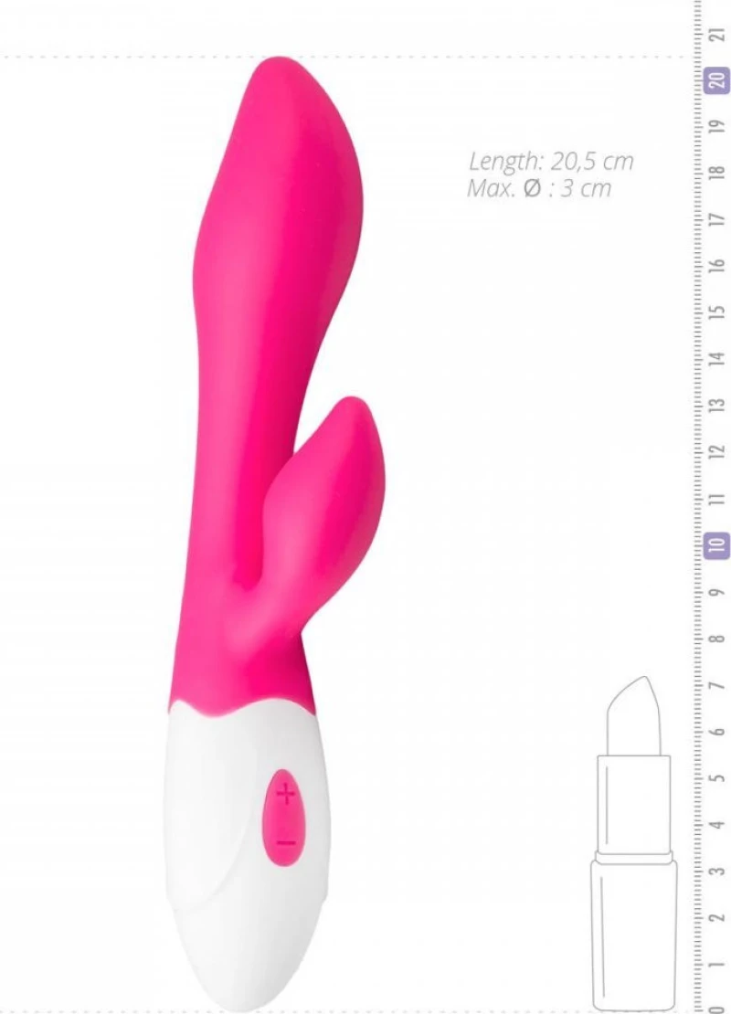 Easytoys Alula Rabbit Vibe 11.5cm Pink