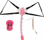 Baile Butterfly Strap-on Pink 19,5cm