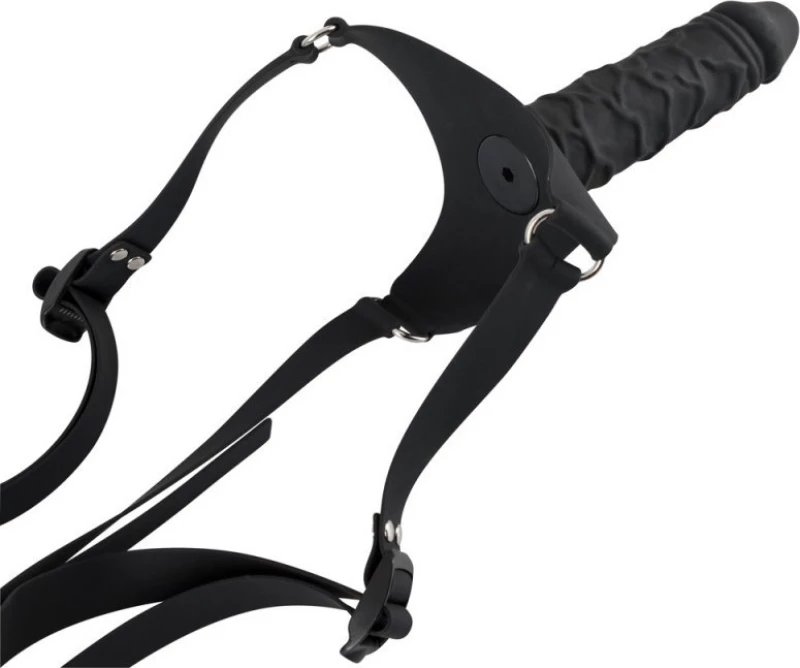 You2Toys Silicone Strap-on Black