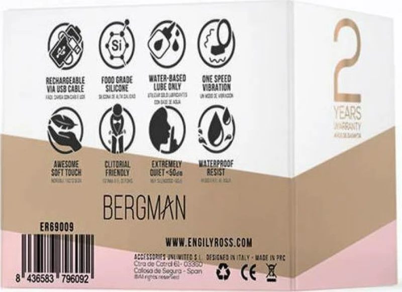 Bergman Cock Ring Silicone Engily Ross