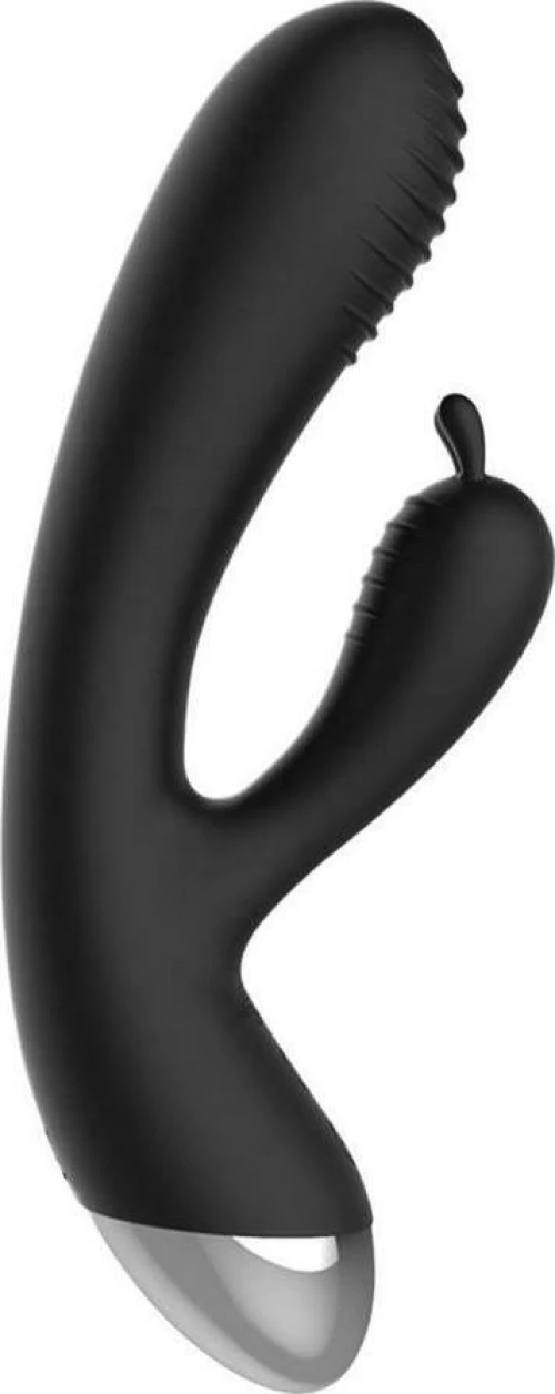 Shots E-Stimulation Rabbit 19cm Black
