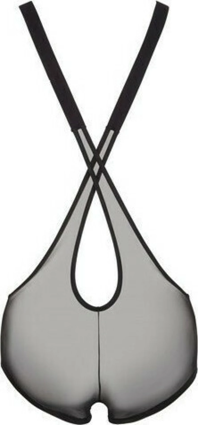 Svenjoyment Underwear Transparent Wrestler Body Black