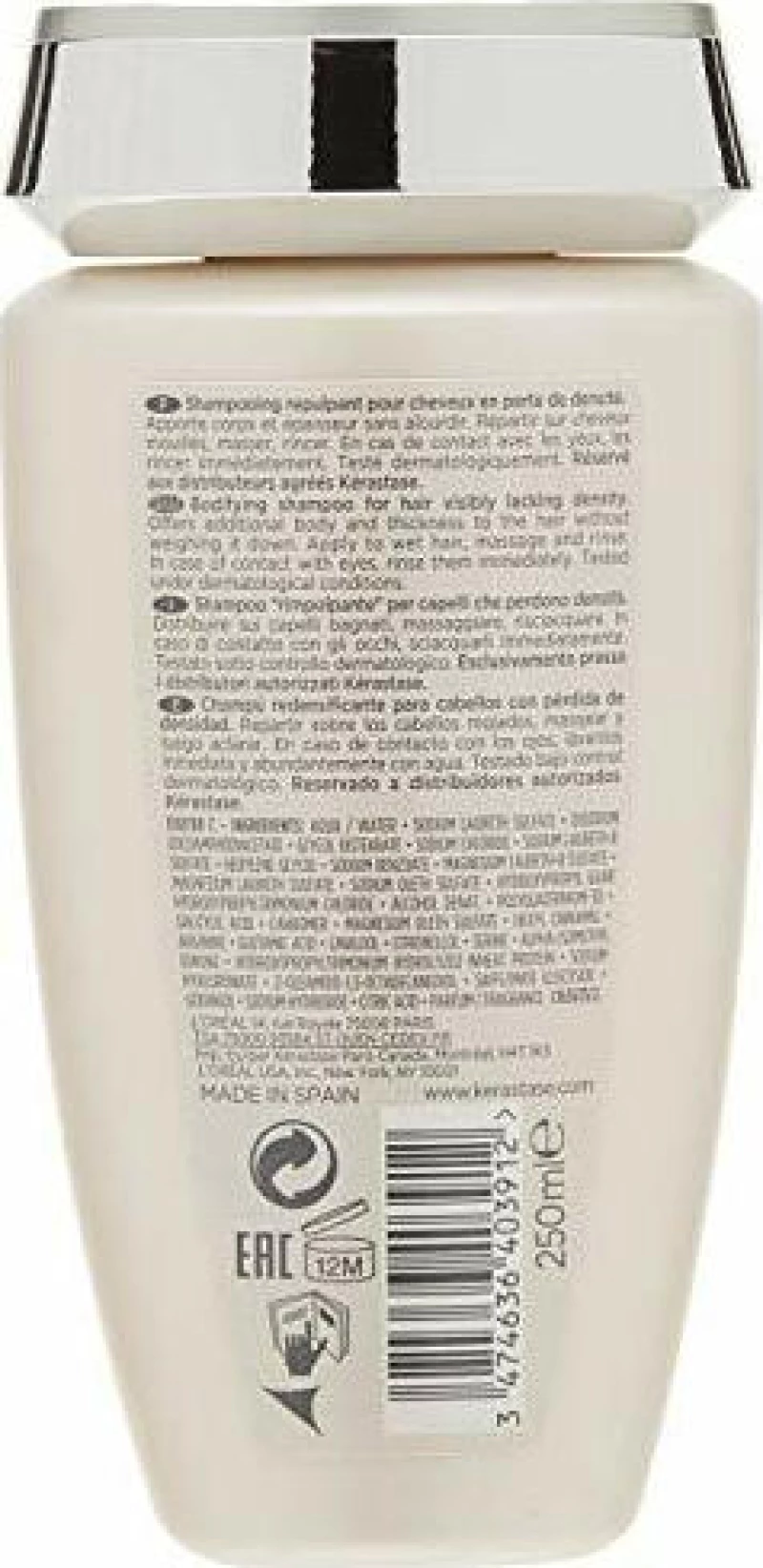 Kerastase Densifique Bain Densite Shampoo 250ml