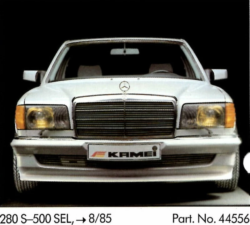 Kamei Spoiler Μπροστά για Mercedes-Benz S W126