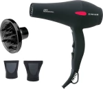 Singer HD1711 Πιστολάκι μαλλιών σε μαύρο χρώμα