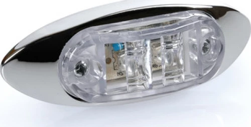 Lampa Φως Όγκου 2 LED 24V 10cm - Λευκό