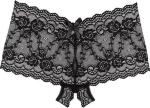 Underneath Mila Crotchless Lace Briefs black