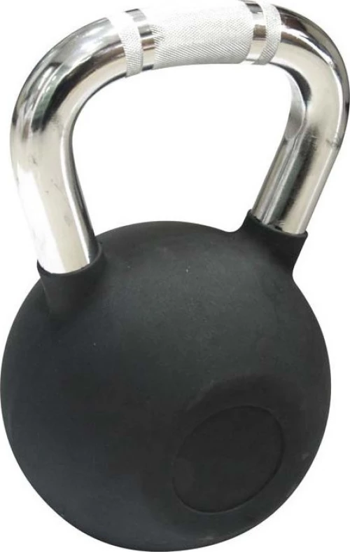 Kettlebell με επένδυση Λάστιχου και Λαβή Χρωμίου 10 kg Amila Κωδ. 44572