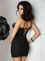 Passion Zoja Chemise & Thong Black