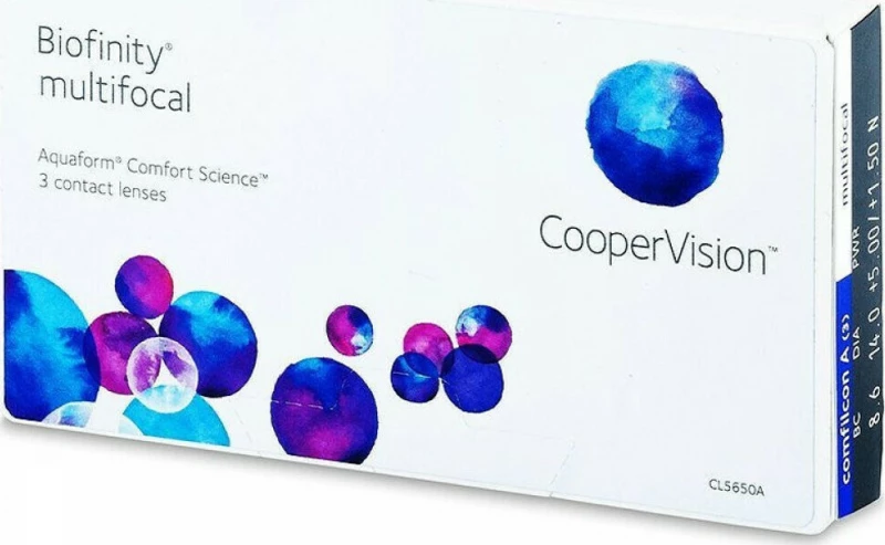 Cooper Vision Biofinity Multifocal Μηνιαίοι 3pack