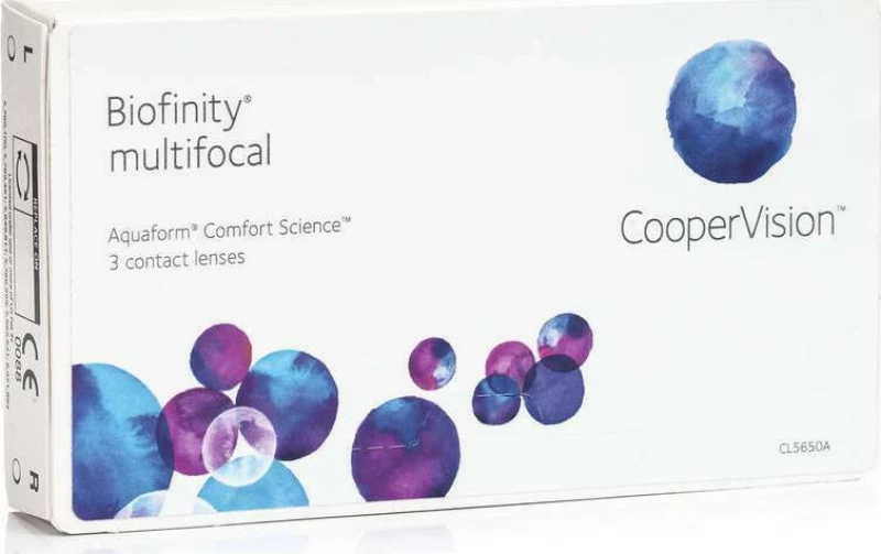Cooper Vision Biofinity Multifocal Μηνιαίοι 3pack