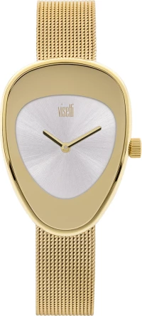 Ρολόι Γυναικείο Visetti Graceful Lg-363Gi Με Μπρασελέ Ατσάλι