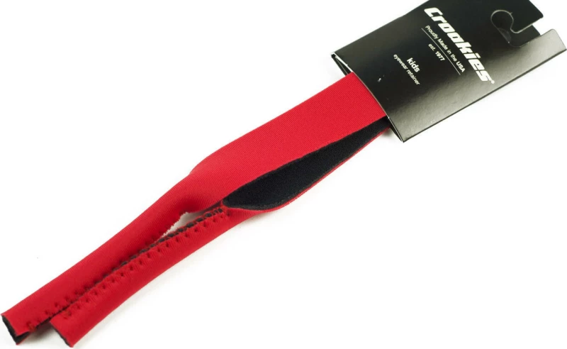 Croakies Kids Solid Red