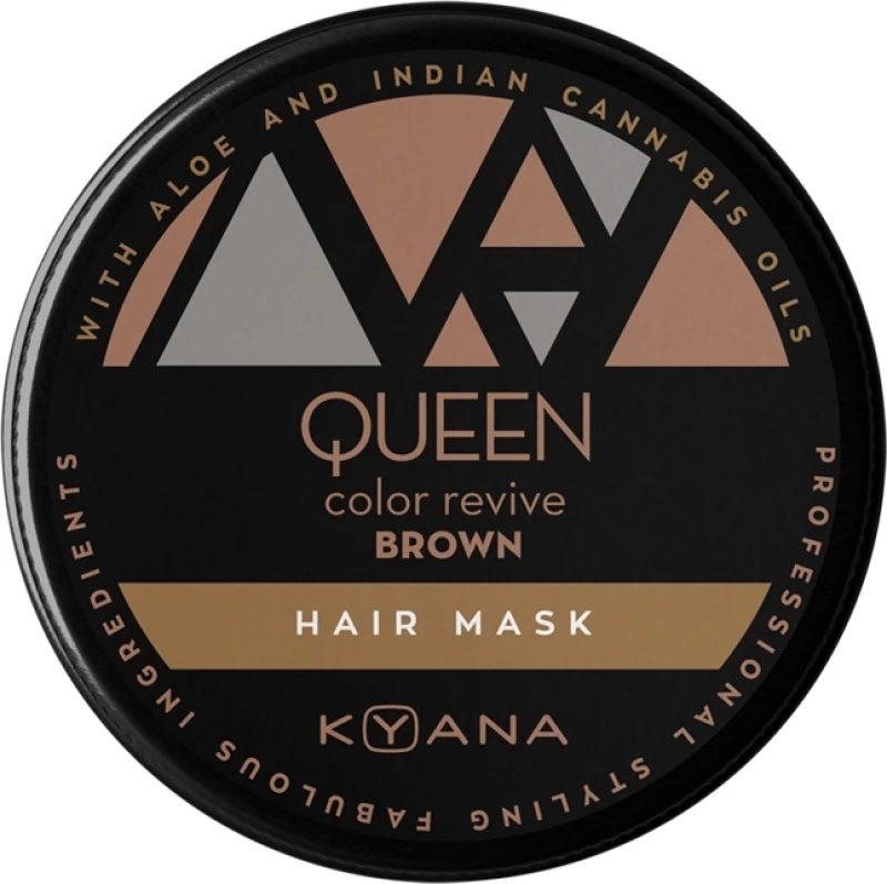 Kyana Queen Color Revive Hair Mask Brown 100ml