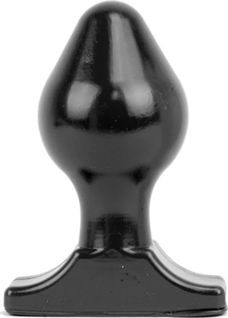All Black Kevin Butt Plug 8cm