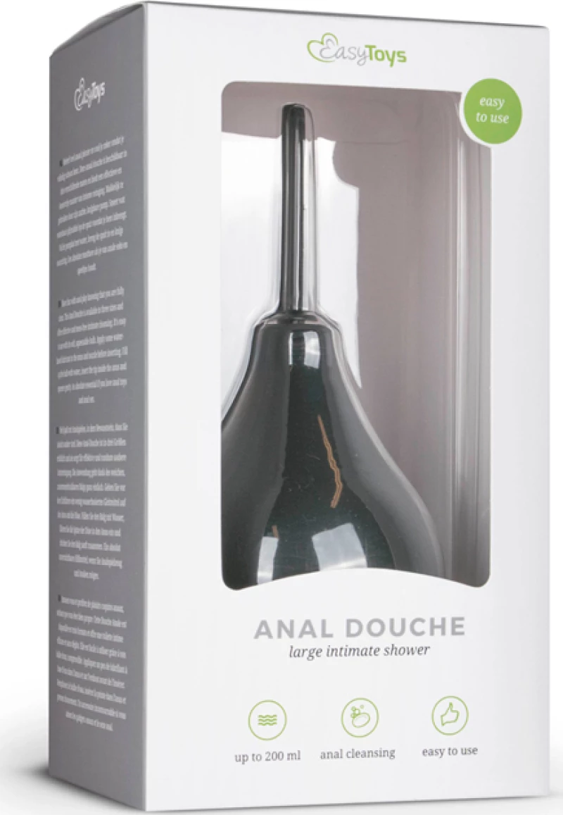 Easytoys Anal Douche Large Black 200ml