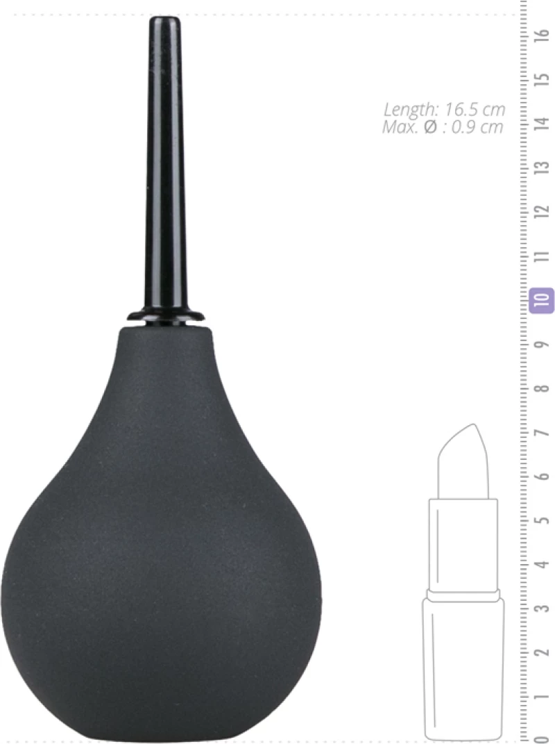 Easytoys Anal Douche Large Black 200ml
