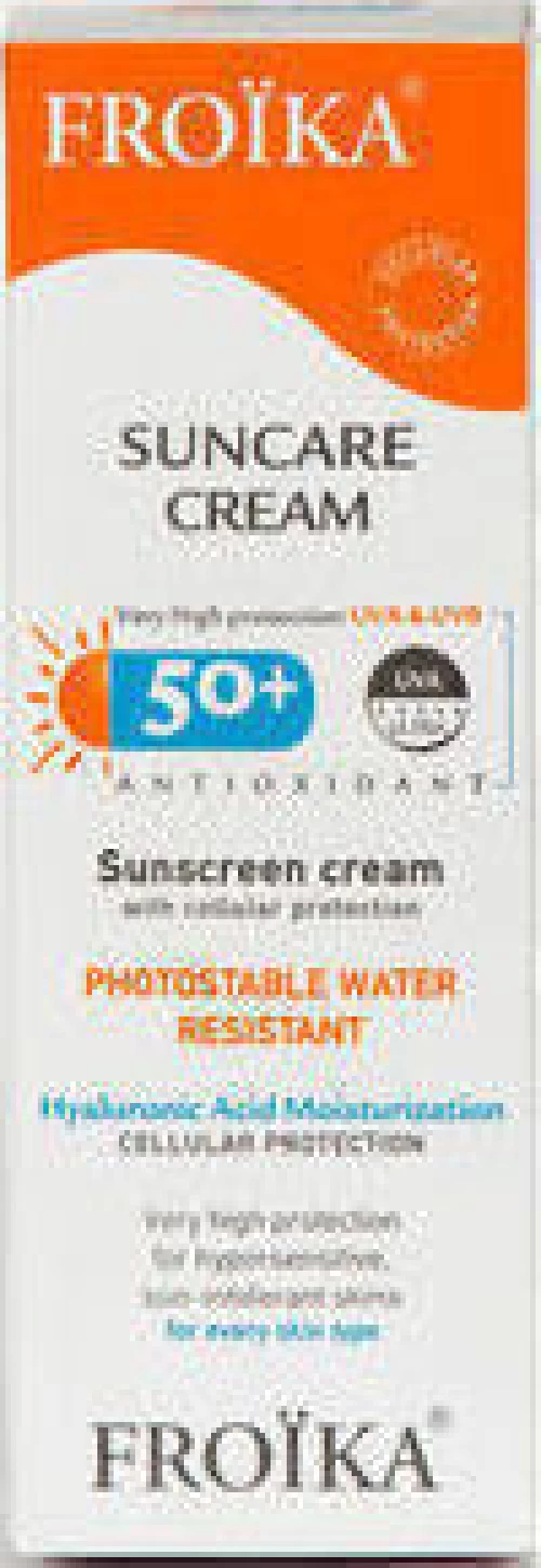 Froika Suncare Cream Tube SPF50+ 50ml