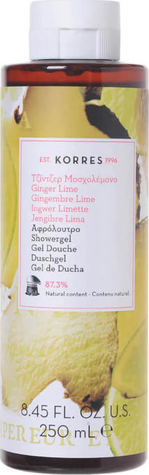 Korres Ginger Lime Showergel 250ml