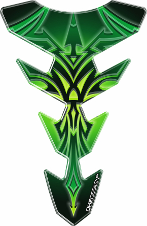 ΑΥΤΟΚΟΛΛΗΤΟ ΡΕΖΕΡΒΟΥΑΡ CGEXS72VP TRIBAL GREEN UNIVERSAL TANKPAD| PRINT