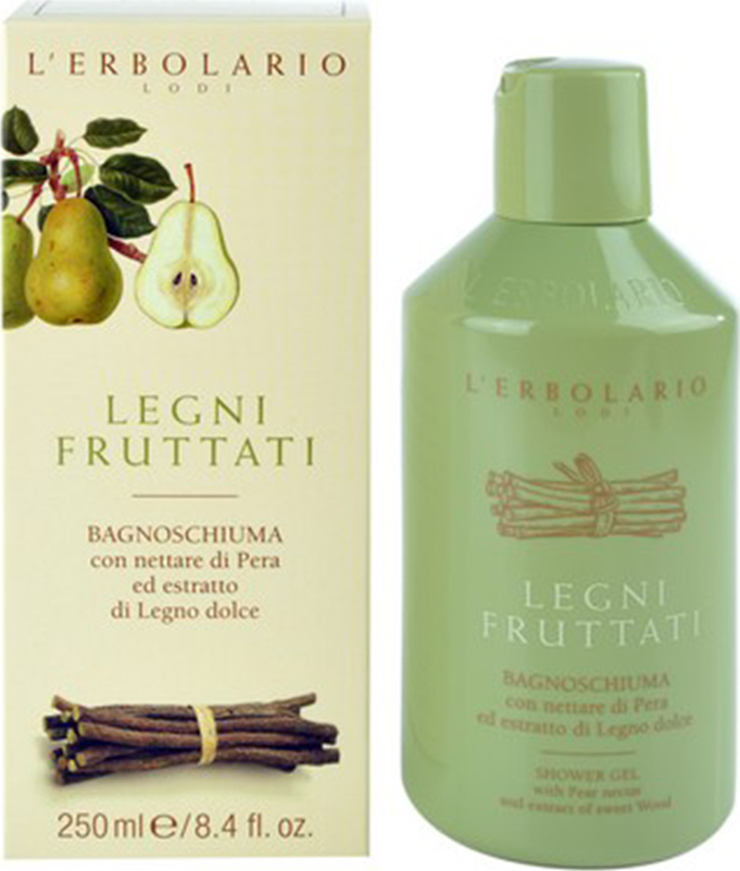 L' Erbolario Legni Fruttati Shower Gel 250ml