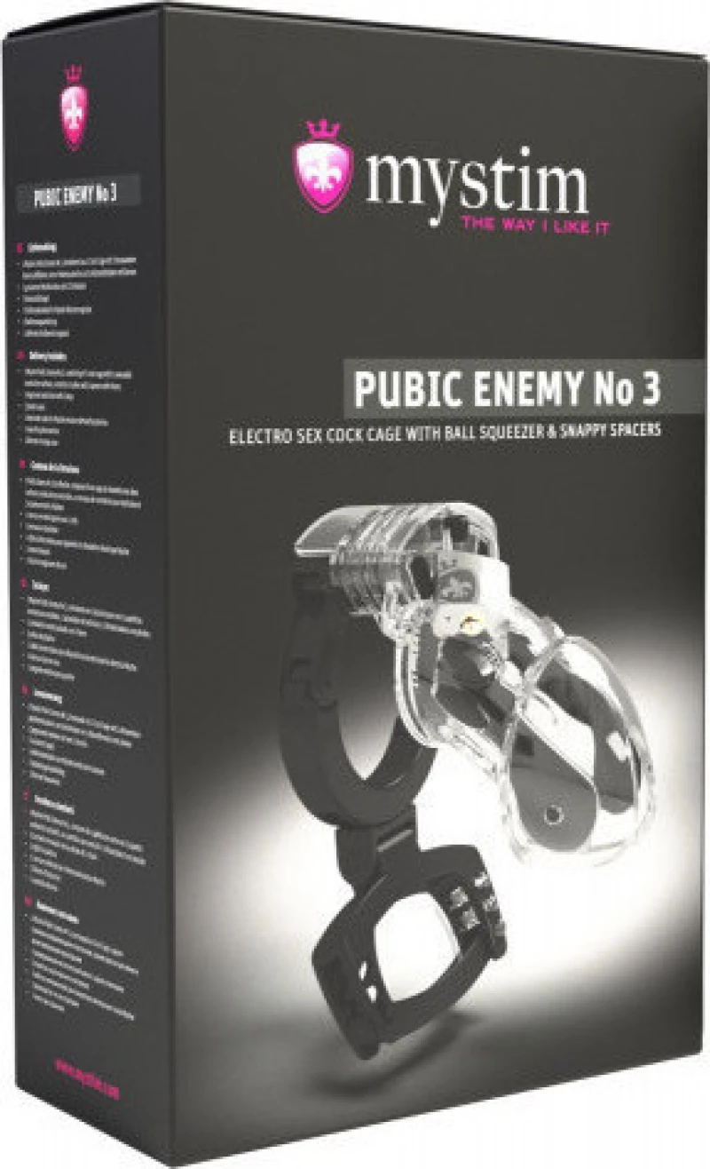 Mystim Pubic Enemy No3