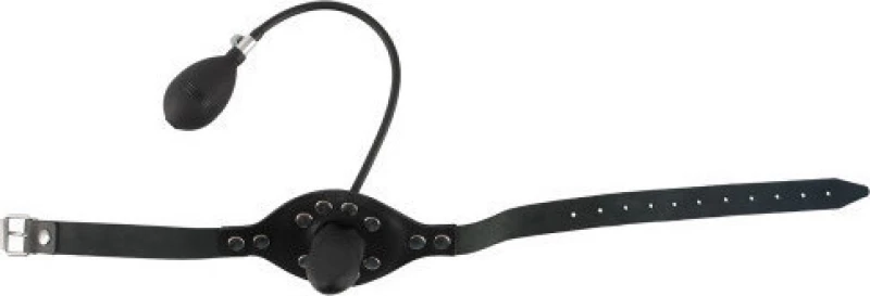 Zado Fetish Bondage Inflatable Leather Gag