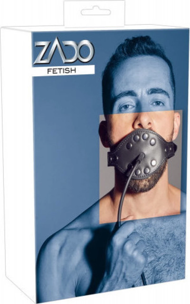 Zado Fetish Bondage Inflatable Leather Gag