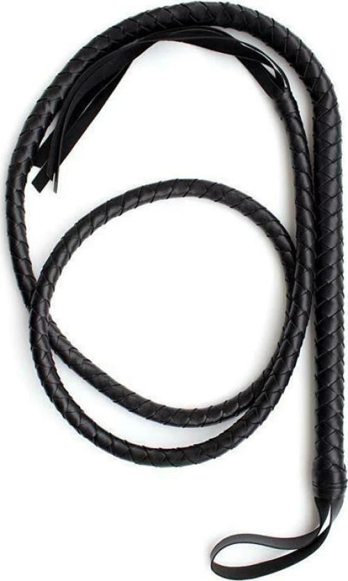 Fetish Addict Whip Black 200cm
