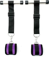 Rimba Over The Door Cuffs Set Purple