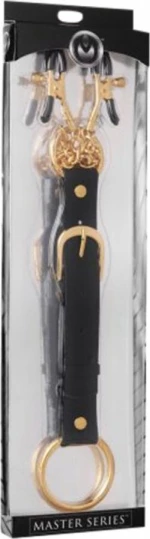 XR Master Series Penitentiary Nipple Clamps and Cock Ring Set
