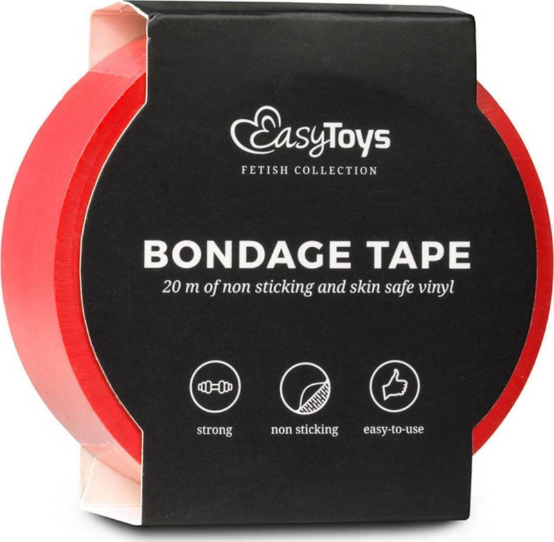 Easytoys Red Bondage Tape 20m