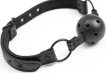 IntoYou Adjustable Breathable Ball Gag Black