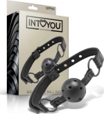 IntoYou Adjustable Breathable Ball Gag Black