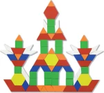 Viga Toys Wooden Pattern Blocks 250τμχ
