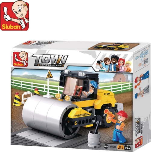 Sluban Town: Road Roller 171τμχ