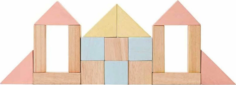 Plan Toys Wooden Blocks 40τμχ